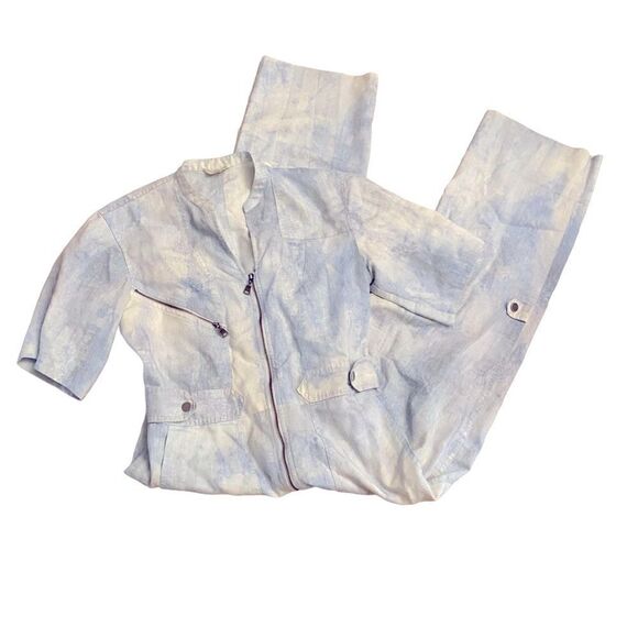 Petersyn Shena Flight Jumpsuit Tie Dye Size Medium - Picture 4 of 11